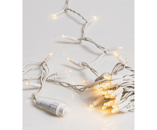 100Led Rubber Λαμπάκια Επεκτεινόμενα Με Λευκό Καλώδιο/Θερμό Λαμπάκι ,Ip44 , 10 Μέτρα (Kelvin: 2.500 - 2.800) 100Led Rubber Λαμπάκια Επεκτεινόμενα Με Λευκό Καλώδιο/Θερμό Λαμπάκι ,Ip44 , 10 Μέτρα (Kelvin: 2.500 - 2.800)