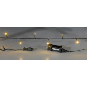 240Led Λαμπάκια Με Μετασχηματιστή Ip44 Και Χρονοδιακόπτη,Με Πράσινο Καλώδιο/Θερμό Λαμπάκι ,18 Μέτρα (Kelvin: 3.000 - 4.000)