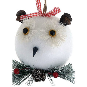 Πλαστική Χριστουγεννιάτικη Μπάλα 8cm,Σέτ/6