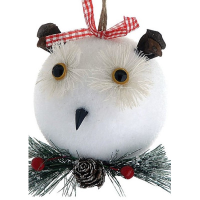 Πλαστική Χριστουγεννιάτικη Μπάλα 8cm,Σέτ/6