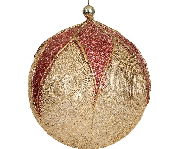 Πλαστική Χριστουγεννιάτικη Μπάλα 9cm