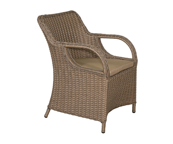 Πολυθρόνα Αλουμινίου Με Rattan 60 x 72,5 x 90(h)cm