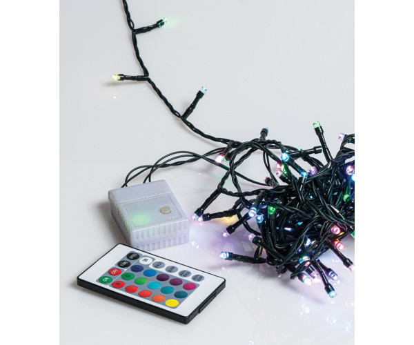 180Led Φωτάκια Rgb 15 Colours Multi Flash Ip44 Με Χειριστήριο Για Προγράμματα Με Πράσινο Καλώδιο Και 5 Διαφορετικούς Φωτισμούς ,9 Μέτρα 180Led Φωτάκια Rgb 15 Colours Multi Flash Ip44 Με Χειριστήριο Για Προγράμματα Με Πράσινο Καλώδιο Και 5 Διαφορετικούς Φωτισμούς ,9 Μέτρα