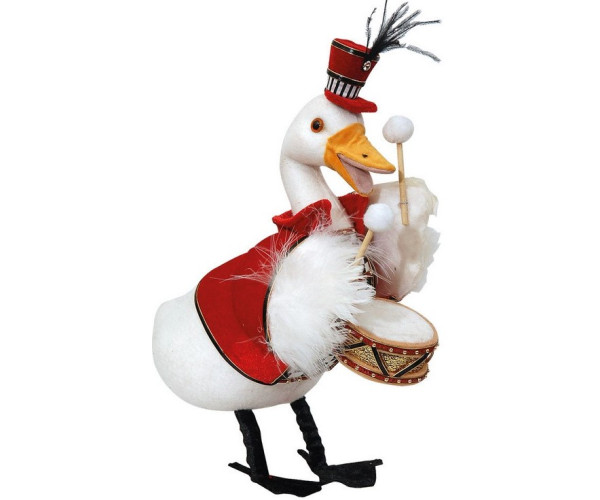 Χριστουγεννιάτικη Διακοσμητική Πάπια 30 x 18 x 37(h)cm