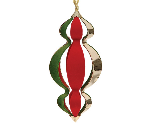 Τσόχινη Χριστουγεννιάτικη Μπάλα 20cm