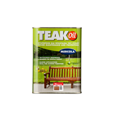 Λάδι Συντήρησης Teak Oil Mercola 500ml