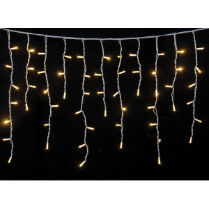 300Led Σταθερή Ασύμμετρη Κουρτίνα Rubber Με Επέκταση Ip65 Και Μπρίζα Σούκο 600 x 70(h)cm,Λευκό Καλώδιο/ Θερμό Λαμπάκι (Kelvin: 2.500 - 2.800)