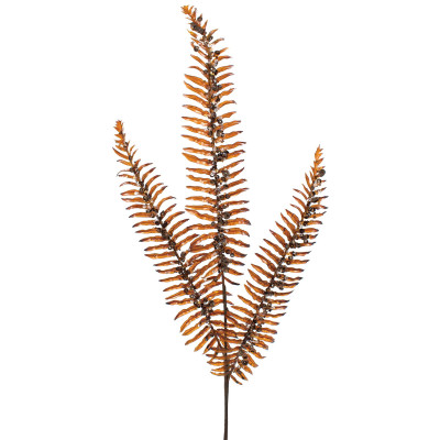 Καφέ Χριστουγεννιάτικο Διακοσμητικό Κλαδί 90cm