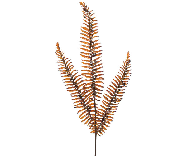 Καφέ Χριστουγεννιάτικο Διακοσμητικό Κλαδί 90cm