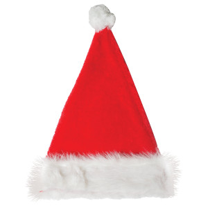 Χριστουγεννιάτικο Σκουφάκι Άγιου Βασίλη 32 x 45cm