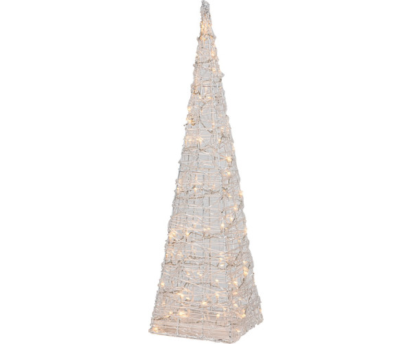 100Led Φωτιζόμενη Ακρυλική Πυραμίδα Με Μετασχηματιστή Ip44 Με Θερμό Φωτισμό 90cm 100Led Φωτιζόμενη Ακρυλική Πυραμίδα Με Μετασχηματιστή Ip44 Με Θερμό Φωτισμό 90cm