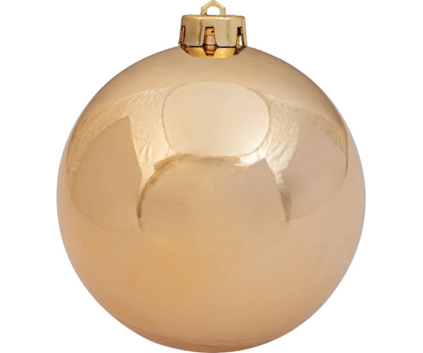 Χρυσή Γυαλιστερή Διακοσμητική Μπάλα 15cm