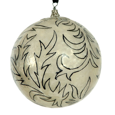 Πλαστική Χριστουγεννιάτικη Μπάλα 9cm