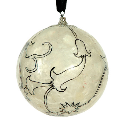 Πλαστική Χριστουγεννιάτικη Μπάλα 9cm