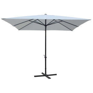 Εκρού Ανταλλακτικό Πανί Ομπρέλας 300 x 300cm Με 8 Ακτίνες