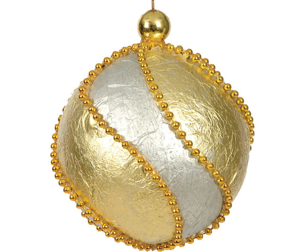 Πλαστική Χριστουγεννιάτικη Μπάλα 6cm,Σέτ/6