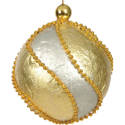 Πλαστική Χριστουγεννιάτικη Μπάλα 8cm,Σέτ/6