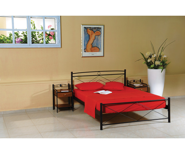 King Size Μεταλλικό Κρεβάτι Πυραμίδα 168 x 205cm King Size Μεταλλικό Κρεβάτι Πυραμίδα 168 x 205cm