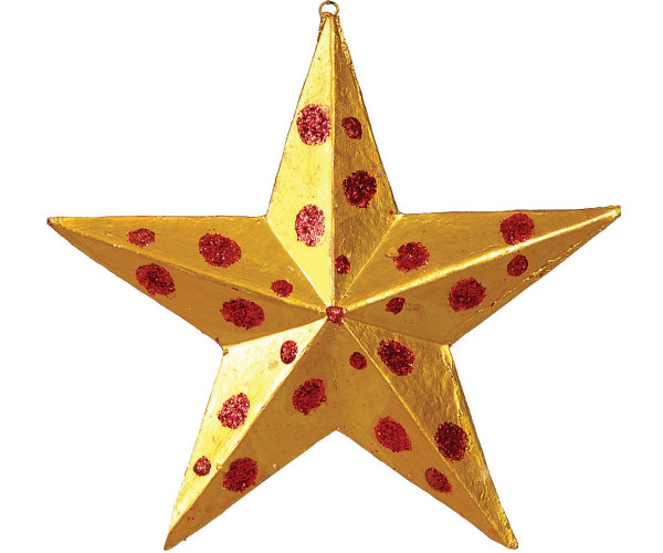 Χριστουγεννιάτικη Κορυφή Δέντρου Αστέρι 16cm