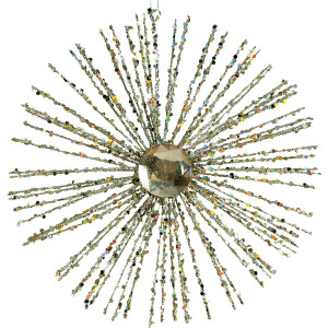 Κρεμαστό Μεταλλικό Χριστουγεννιάτικο Στολίδι 20cm