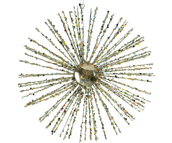 Κρεμαστό Μεταλλικό Χριστουγεννιάτικο Στολίδι 20cm