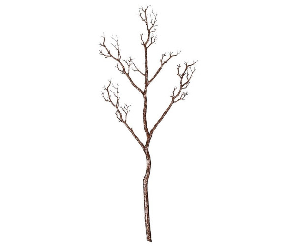 Χριστουγεννιάτικο Διακοσμητικό Κλαδί Με Glitter 150cm