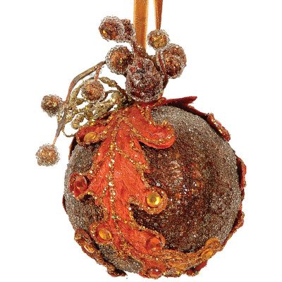 Πλαστική Χριστουγεννιάτικη Μπάλα 9cm