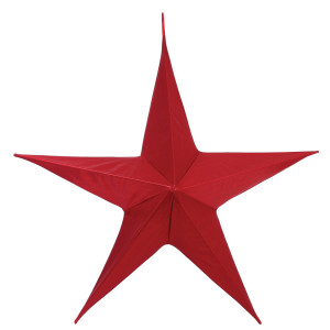Κρεμαστό Υφασμάτινο Χριστουγεννιάτικο Αστέρι 100cm
