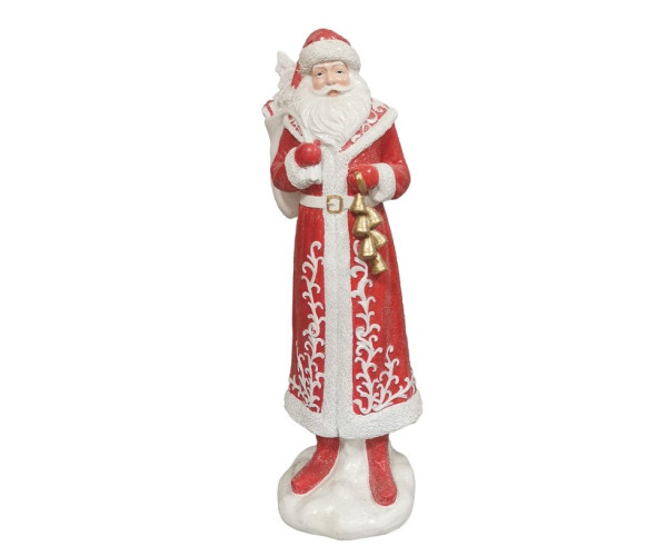 Πήλινος Διακοσμητικός Άγιος Βασίλης 37(h)cm
