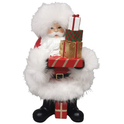 Πήλινος Διακοσμητικός Άγιος Βασίλης 33(h)cm