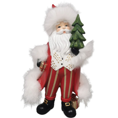 Πήλινος Διακοσμητικός Άγιος Βασίλης 32(h)cm