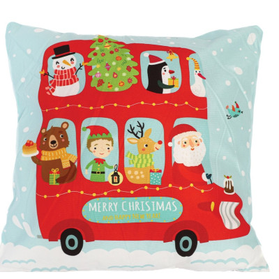 Χριστουγεννιάτικο Διακοσμητικό Μαξιλάρι Merry Christmas 45 x 45cm, 350gr