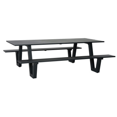 Πάγκος Πίκ Νίκ Με Σκελετό Αλουμινίου 220 x 98 x 70,5(h)cm