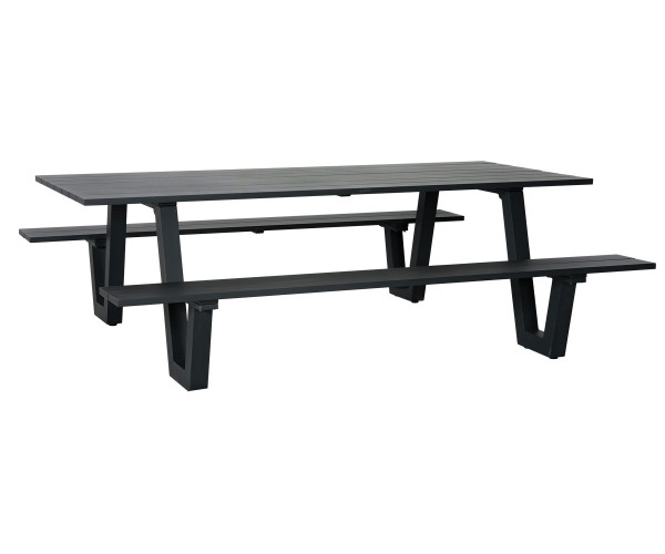 Πάγκος Πίκ Νίκ Με Σκελετό Αλουμινίου 220 x 98 x 70,5(h)cm