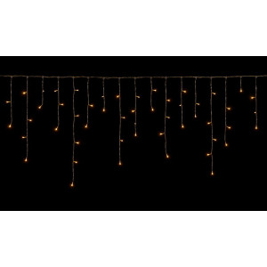 450Led Ασύμμετρη Κουρτίνα Με Επέκταση Και Μετασχηματιστή Ip44, 900 x 75(h)cm,Διάφανο Καλώδιο/ Θερμό Λαμπάκι , (Kelvin: 2.500 - 3.000)