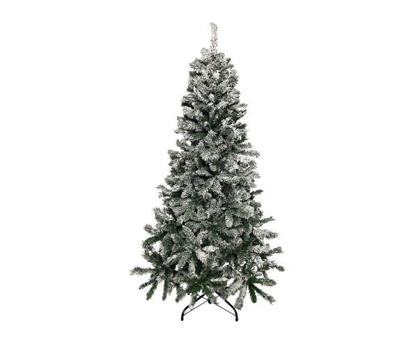 Χριστουγεννιάτικο δέντρο Norway Spruce σε παραδοσιακή γραμμή χιονισμένο ύψους 1,80m