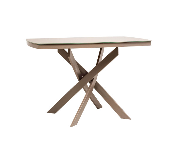 Τραπέζι Orion 120 Μόκα 120 x 75 x 75 Τραπέζι Orion 120 Μόκα 120 x 75 x 75
