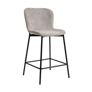 Σκαμπό Melina-Bar γκρεζ 55 x 48 x 95