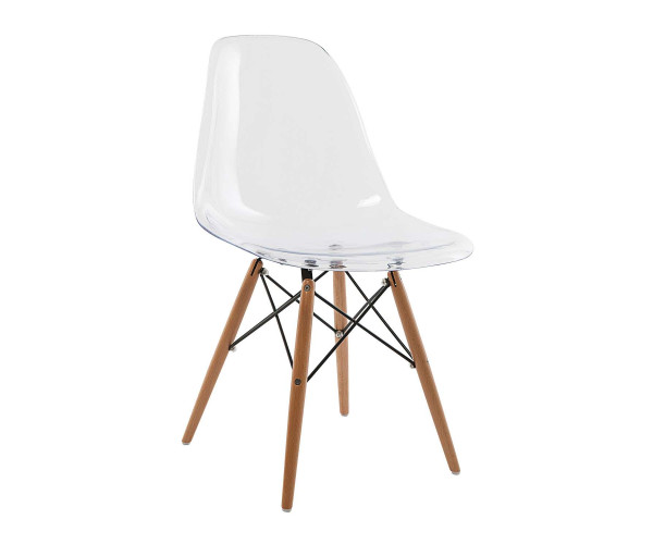 Καρέκλα Anita-Wood Διάφανο 46 x 55 x 82 Καρέκλα Anita-Wood Διάφανο 46 x 55 x 82