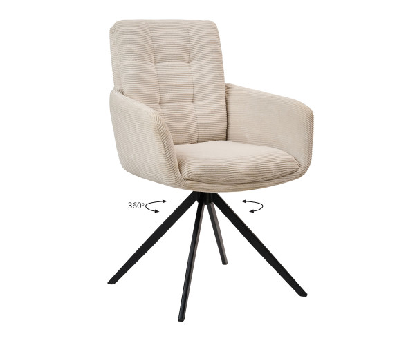 Πολυθρόνα Soren Κρεμ 58 x 64 x 89 Πολυθρόνα Soren Κρεμ 58 x 64 x 89
