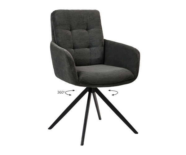 Πολυθρόνα Soren Γκρι 58 x 64 x 89 Πολυθρόνα Soren Γκρι 58 x 64 x 89
