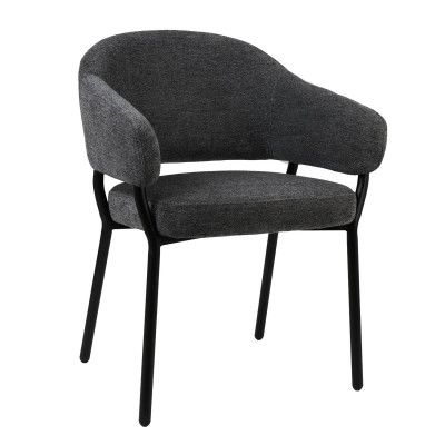 Πολυθρόνα Noel γκρι 59 x 60 x 81