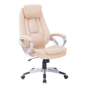 Καρέκλα Γραφείου Amanda Mπεζ 76 x 72 x 113-123