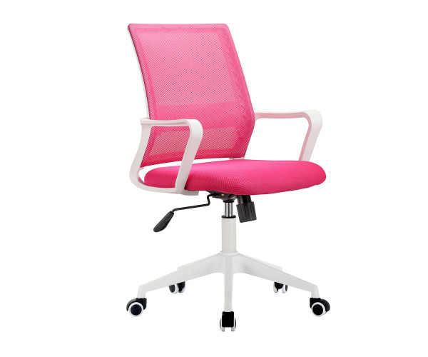 Καρέκλα Γραφείου Addie Ροζ 59 x 61 x 90-100