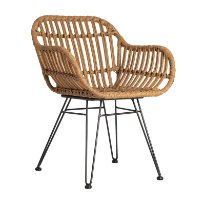 Πολυθρόνα Malibu Φυσικό 61 x 63 x 80