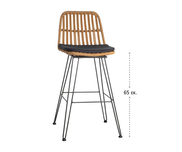 Σκαμπό Cocoon-S Φυσικό 46 x 54 x 98 Σκαμπό Cocoon-S Φυσικό 46 x 54 x 98