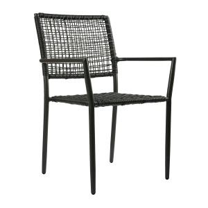 Πολυθρόνα Sati Μαύρο 57 x 60 x 88