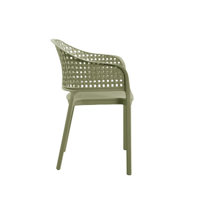 Πολυθρόνα CUBA λαδί 56 x 54 x 81