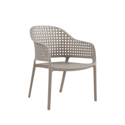 Πολυθρόνα CUBA-L μόκα 66 x 67 x 82