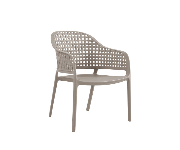 Πολυθρόνα CUBA-L μόκα 66 x 67 x 82